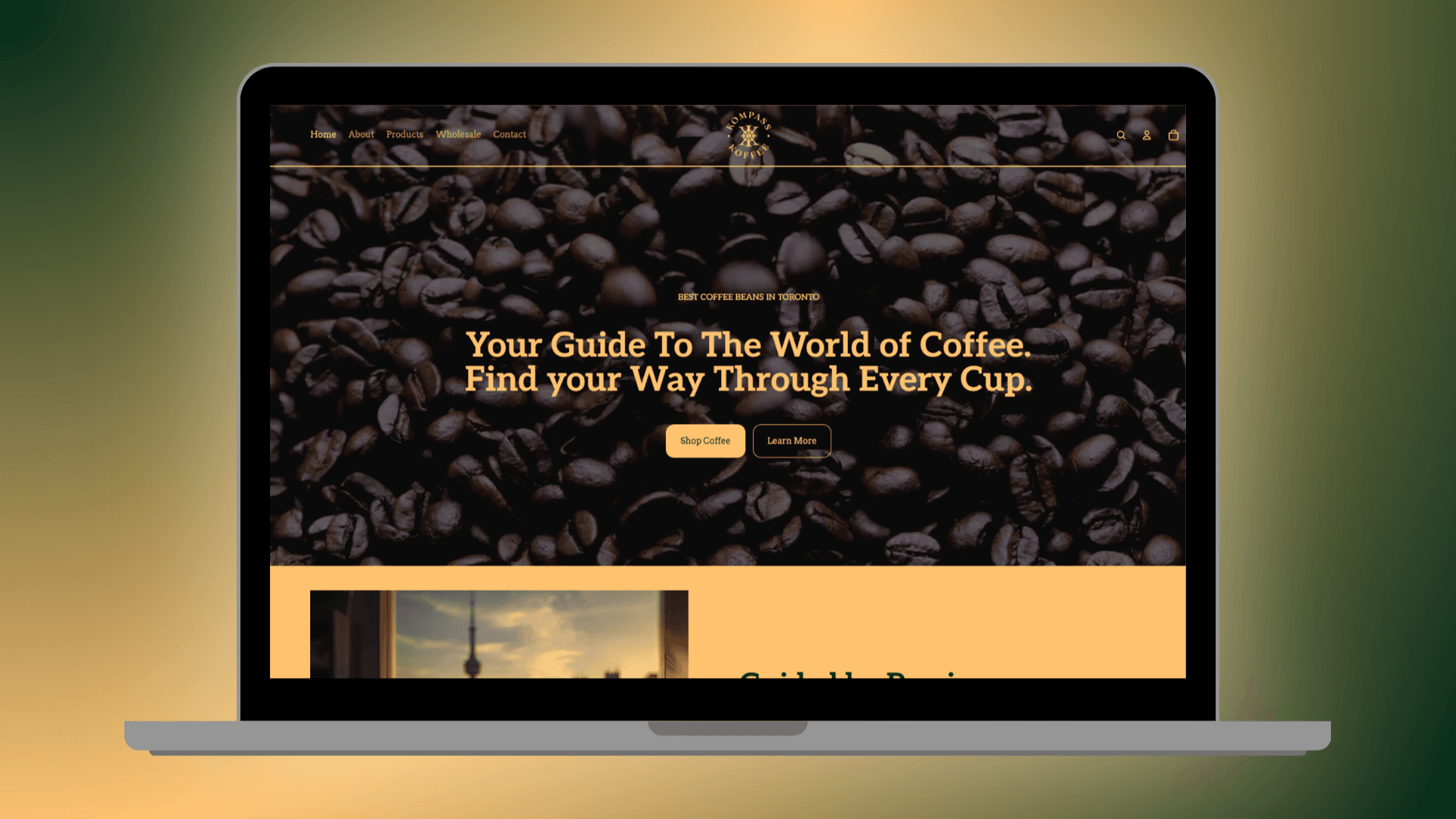 Kompass Koffee Website