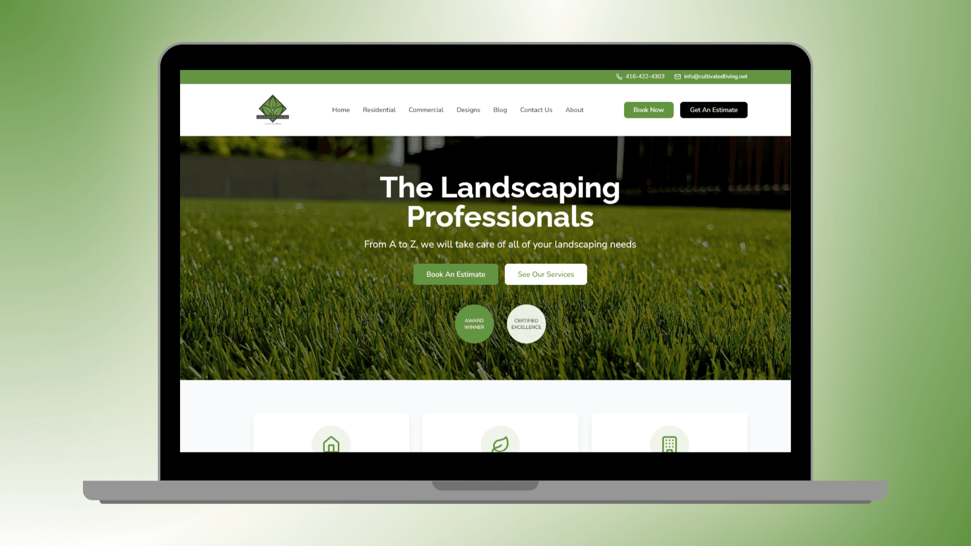 Cultivated Living Website