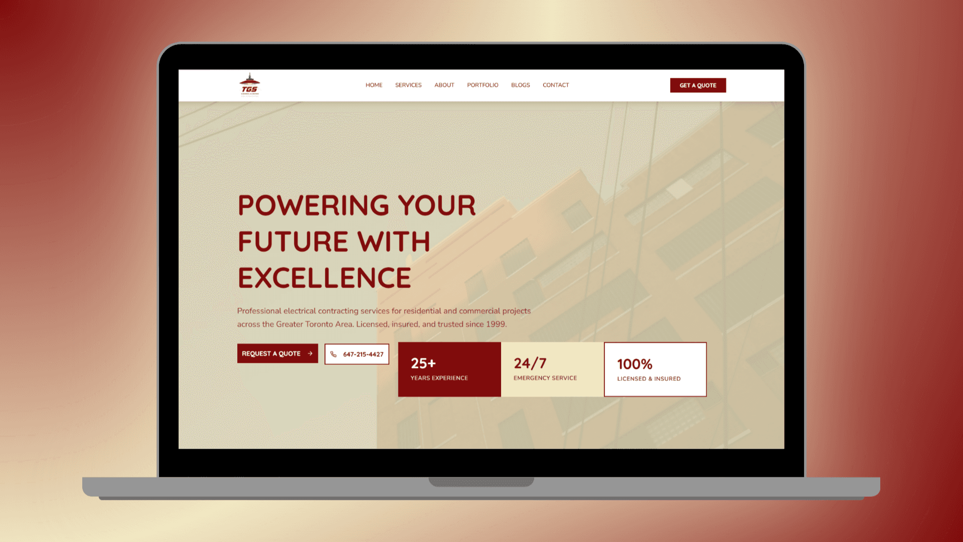 TGS Electrical Website