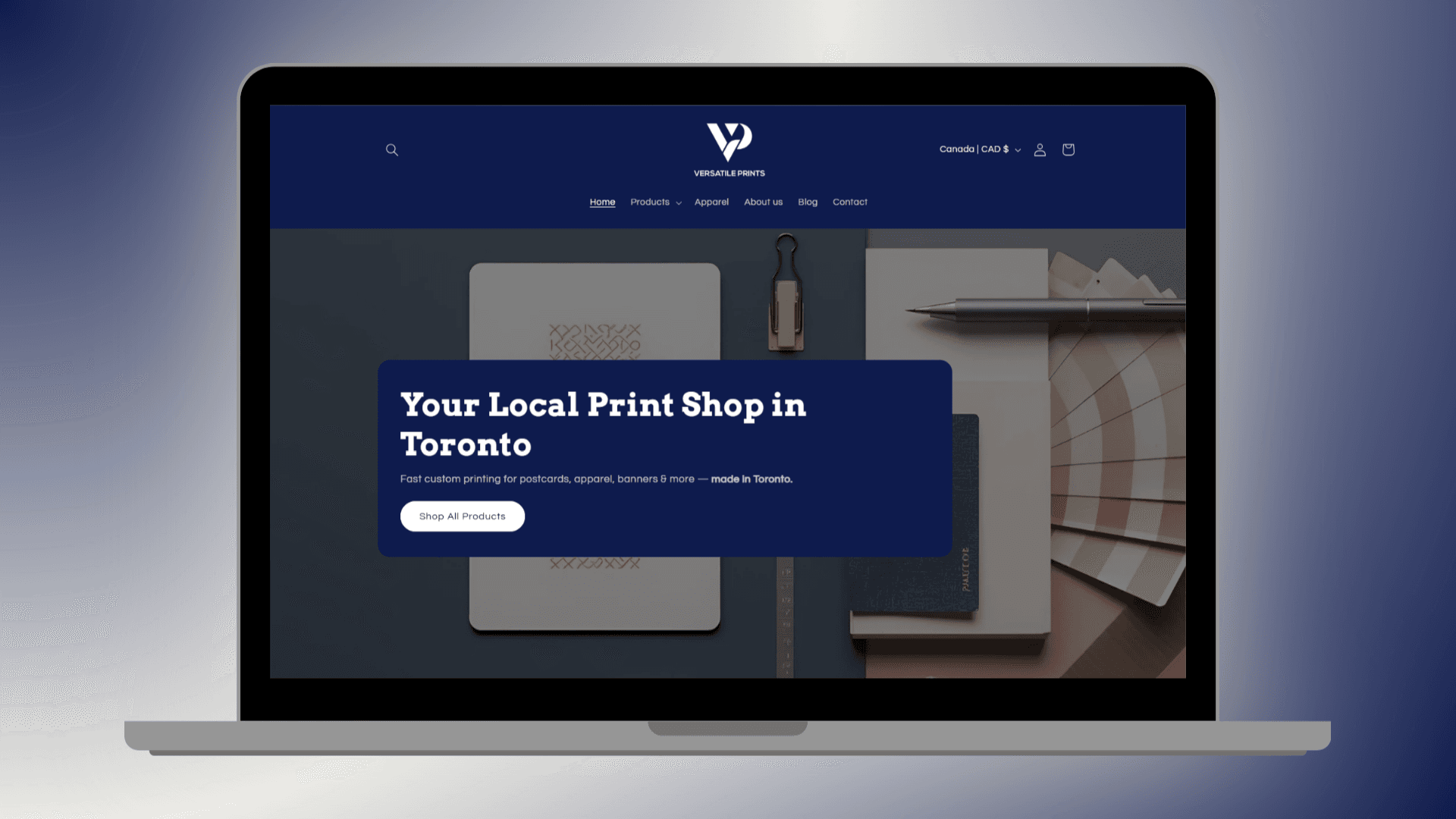 Versatile Prints Website